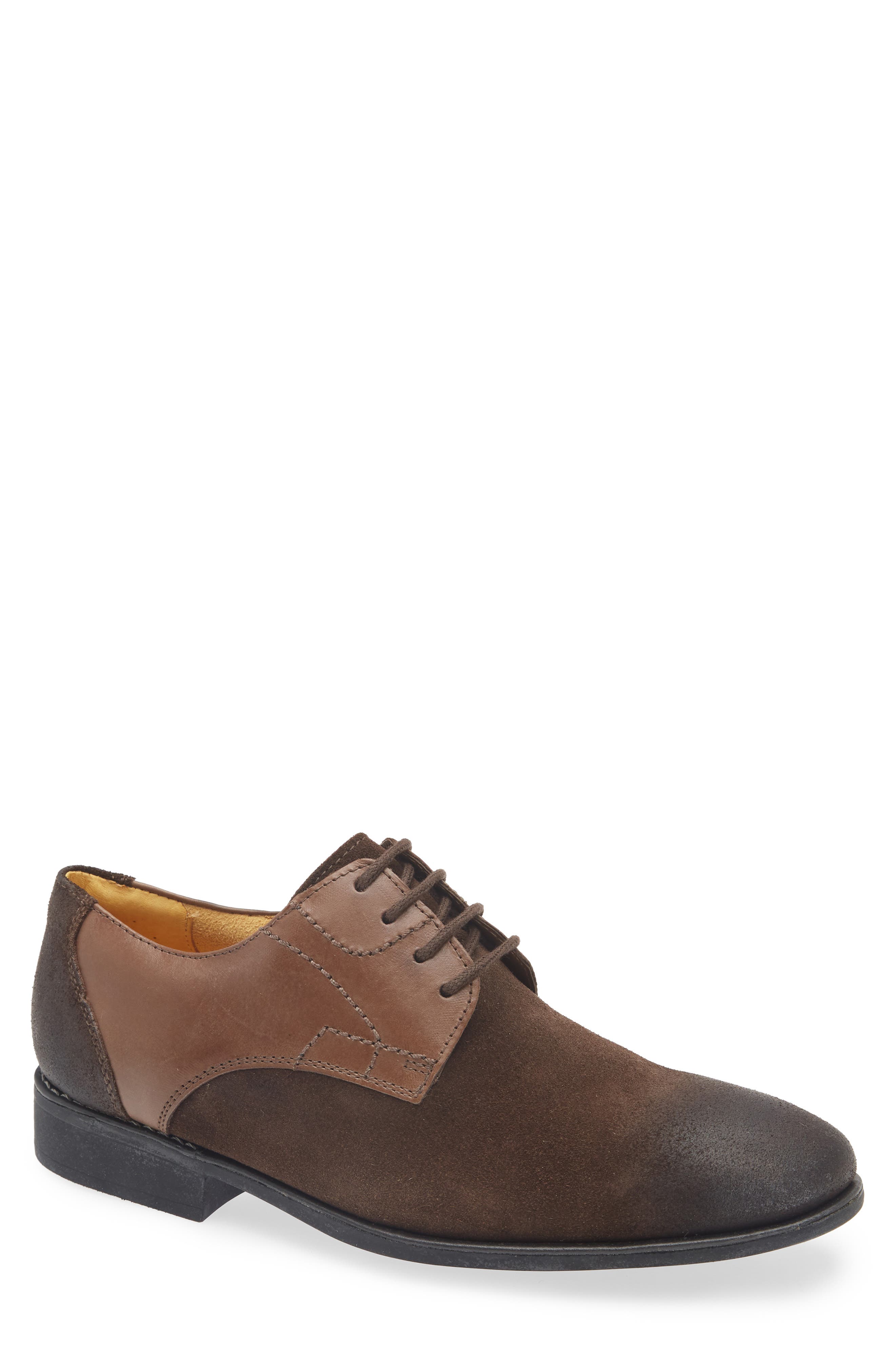 Sandro Moscoloni Alton Two Tone Leather Derby, Main, color, 