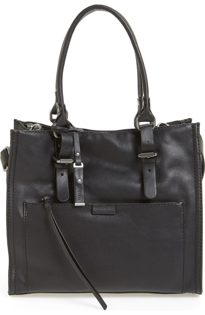 Treasure & Bond Treasure&Bond Utility Leather Satchel, Main, color,