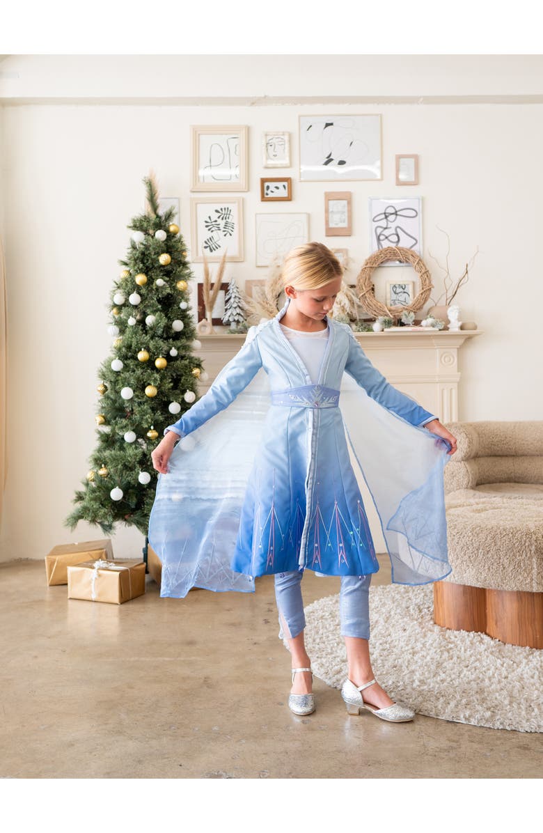 A Leading Role x Disney Kids' Frozen II Premium Edition Elsa Costume, Alternate, color,
