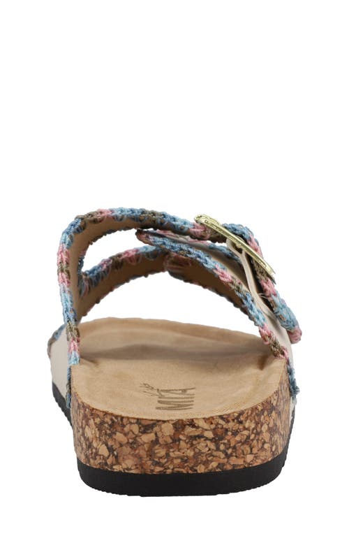 Mia Kids' Little Bleu Slide Sandal In Seashell