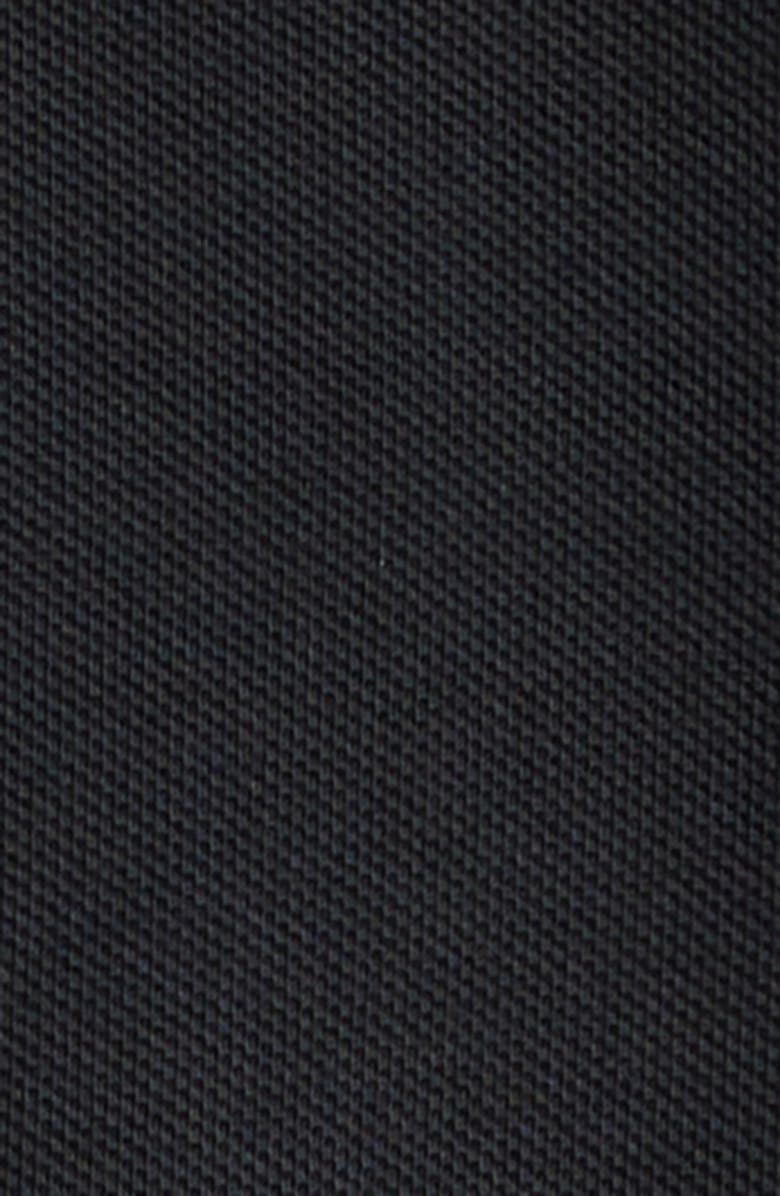 AMI PARIS Ami de Coeur Embroidered Cotton Piqué Polo, Alternate, color, Noir/ Blanc Creme