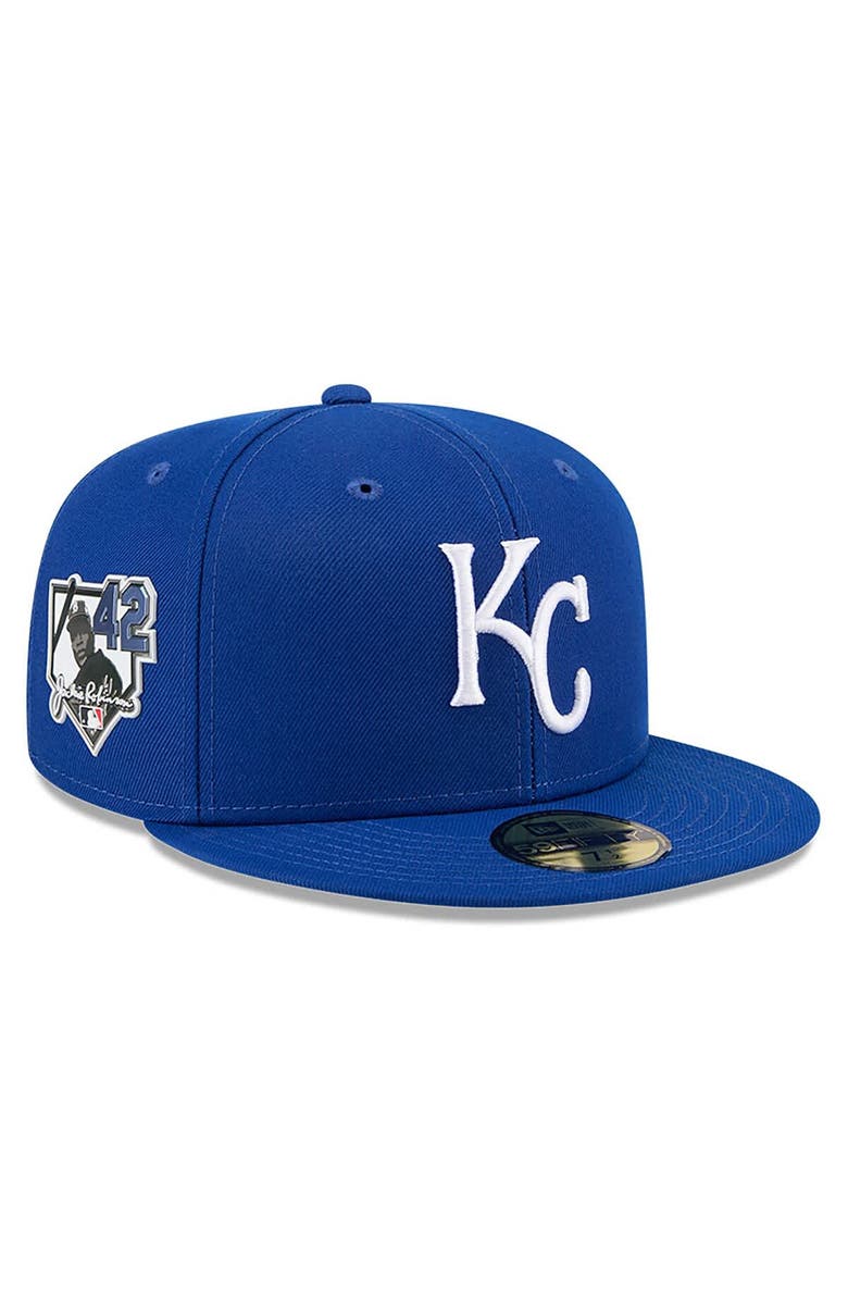 New Era Men's New Era Royal Kansas City Royals 2026 Jackie Robinson Day 59FIFTY Fitted Hat, Main, color, Royal