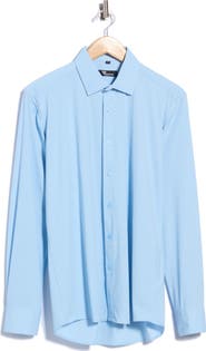 T.R. PREMIUM Long Sleeve Button-Up Shirt