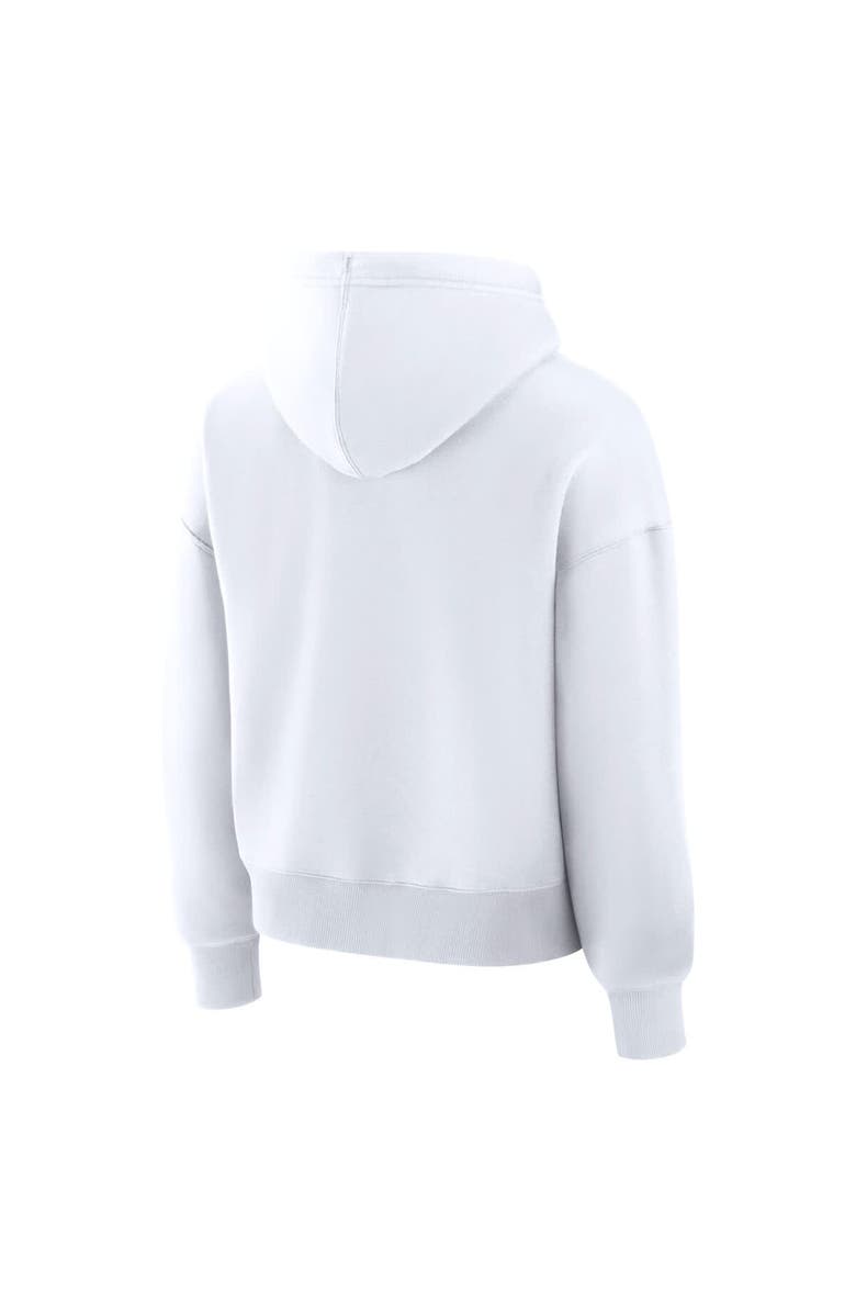 FANATICS Women's Fanatics  White Utah Mammoth Primary Logo Legacy Fleece Pullover Hoodie, Alternate, color, White