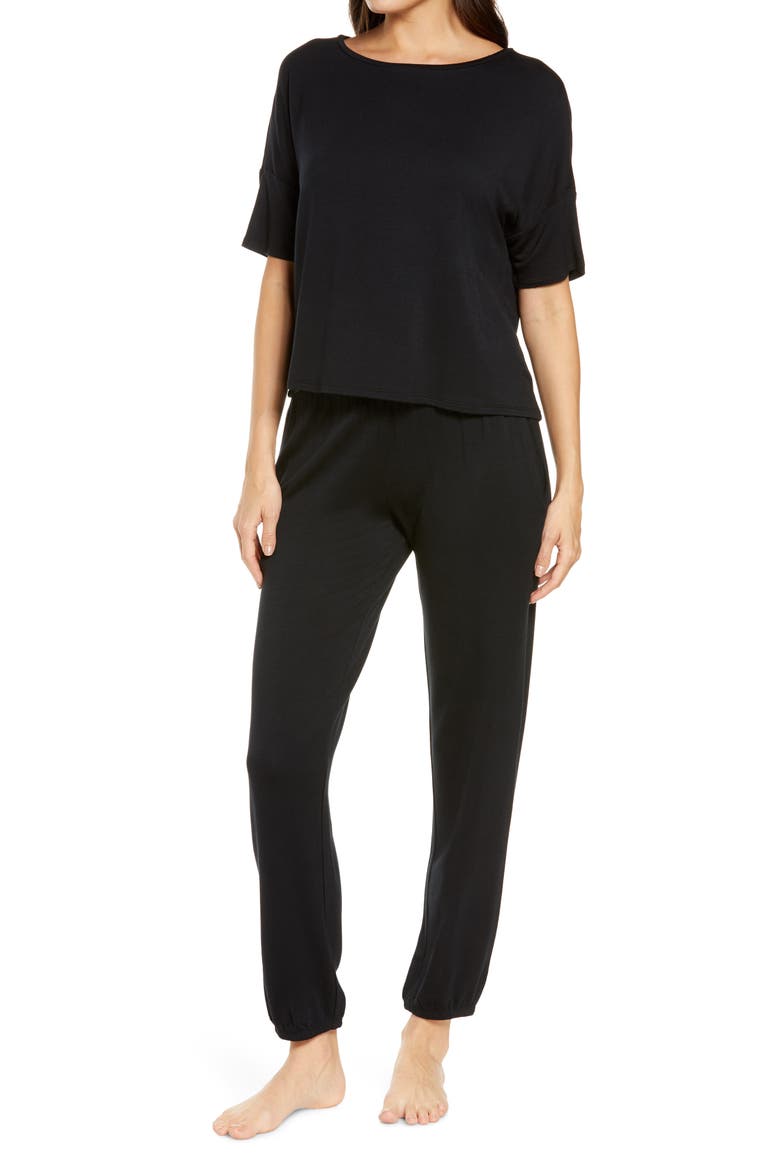 Sun Lover Lounge Set, Main, color, BLACK