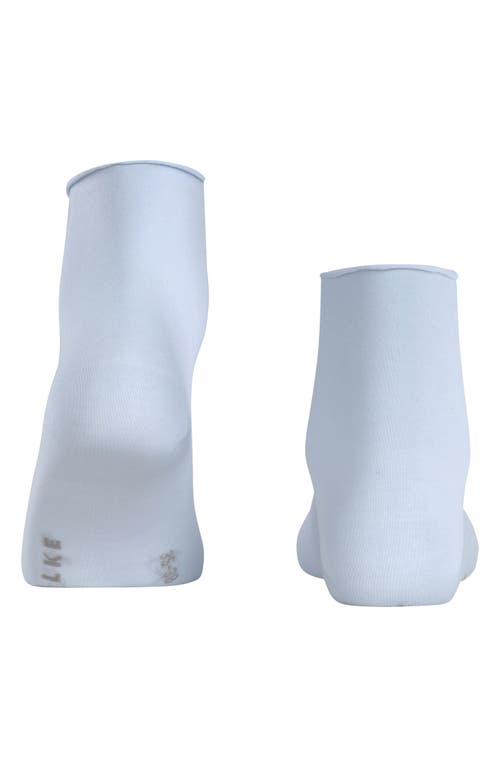 Falke Cotton Touch Short Socks In Blue