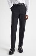 McQueen Studded Cotton Cigarette Pants