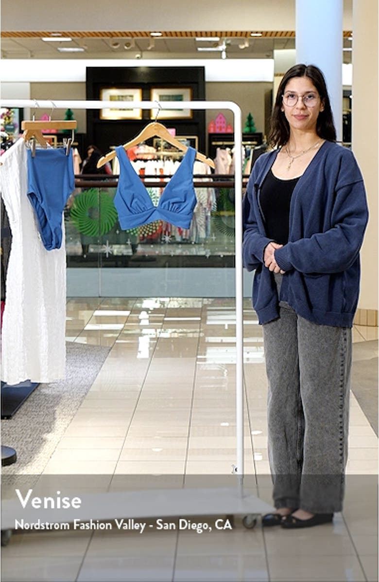 Amelia Longline Bikini Top, sales video thumbnail