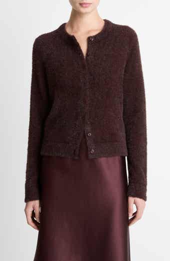 Metallic Eyelash Cardigan