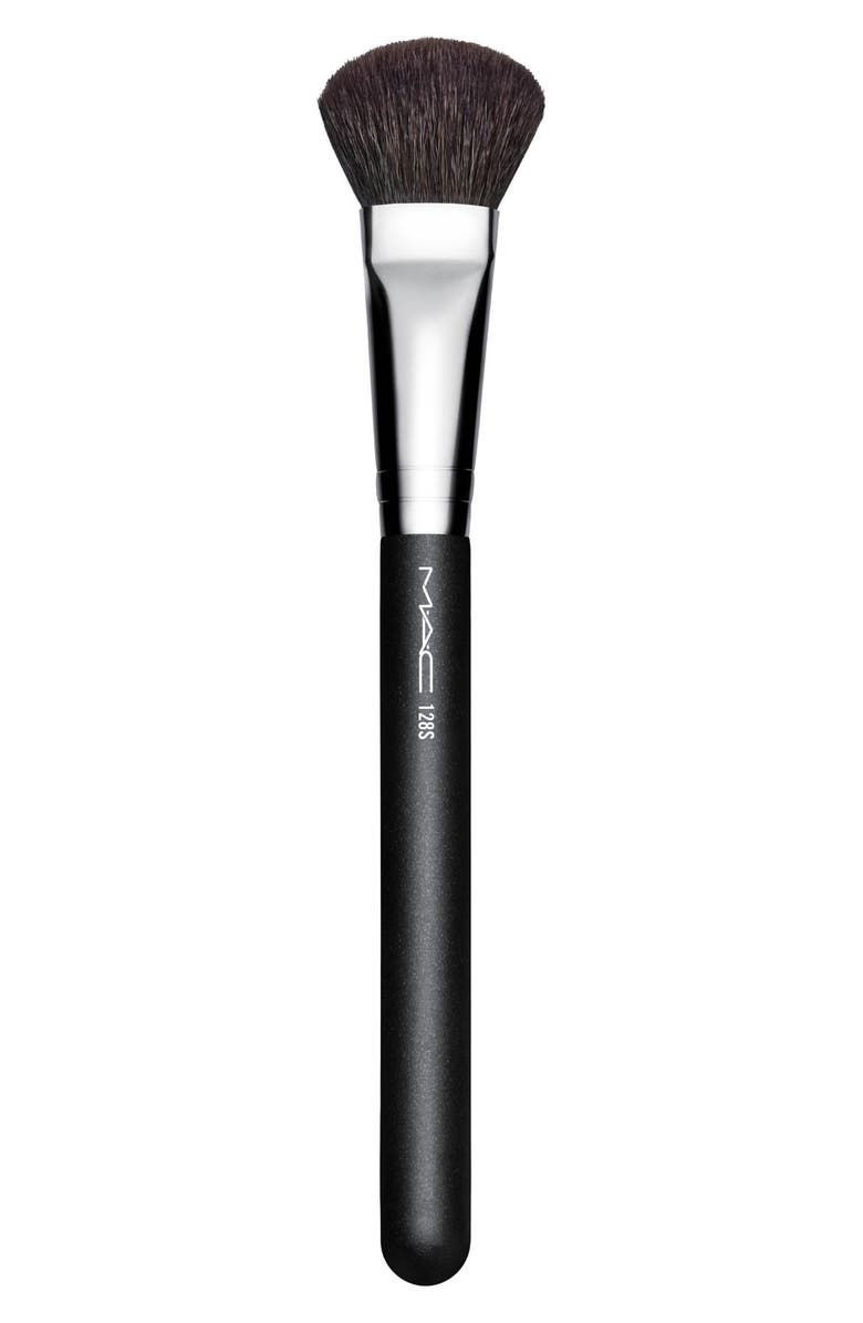MAC Cosmetics 128S Synthetic Split Fibre Cheek Brush, Main, color,