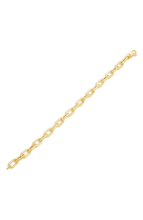 18k Gold Chain Bracelet