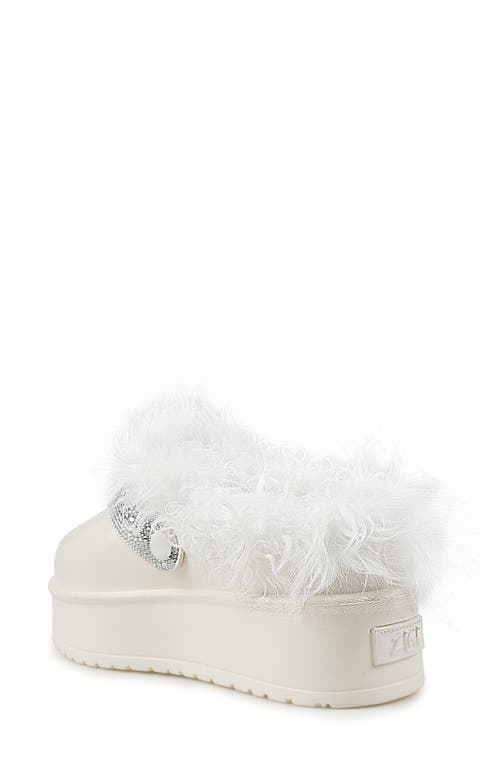 ARTISAN CRAFTED BY ZIGI ARTISAN CRAFTED BY ZIGI SHERIDAN FAUX FUR PLATFORM SLIPPER