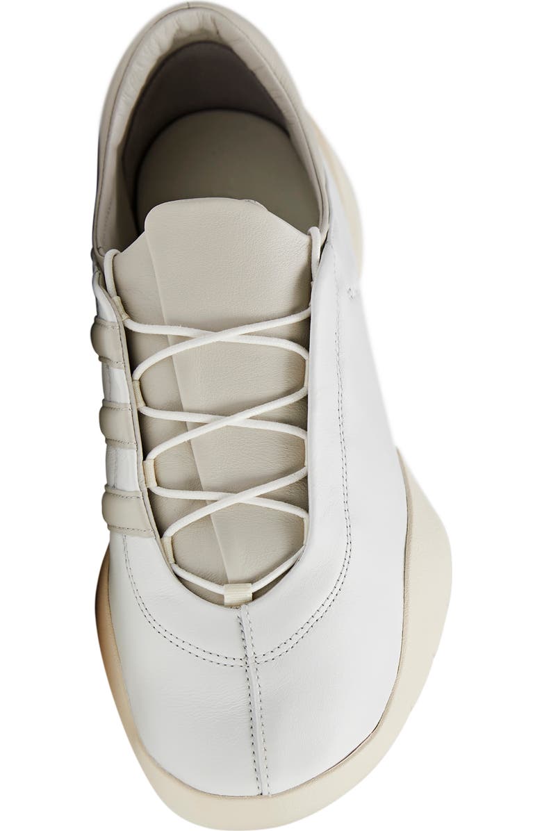 Y-3 Gender Inclusive Regu Low Top Sneaker, Alternate, color, Core White/ Talc/ Wonder White