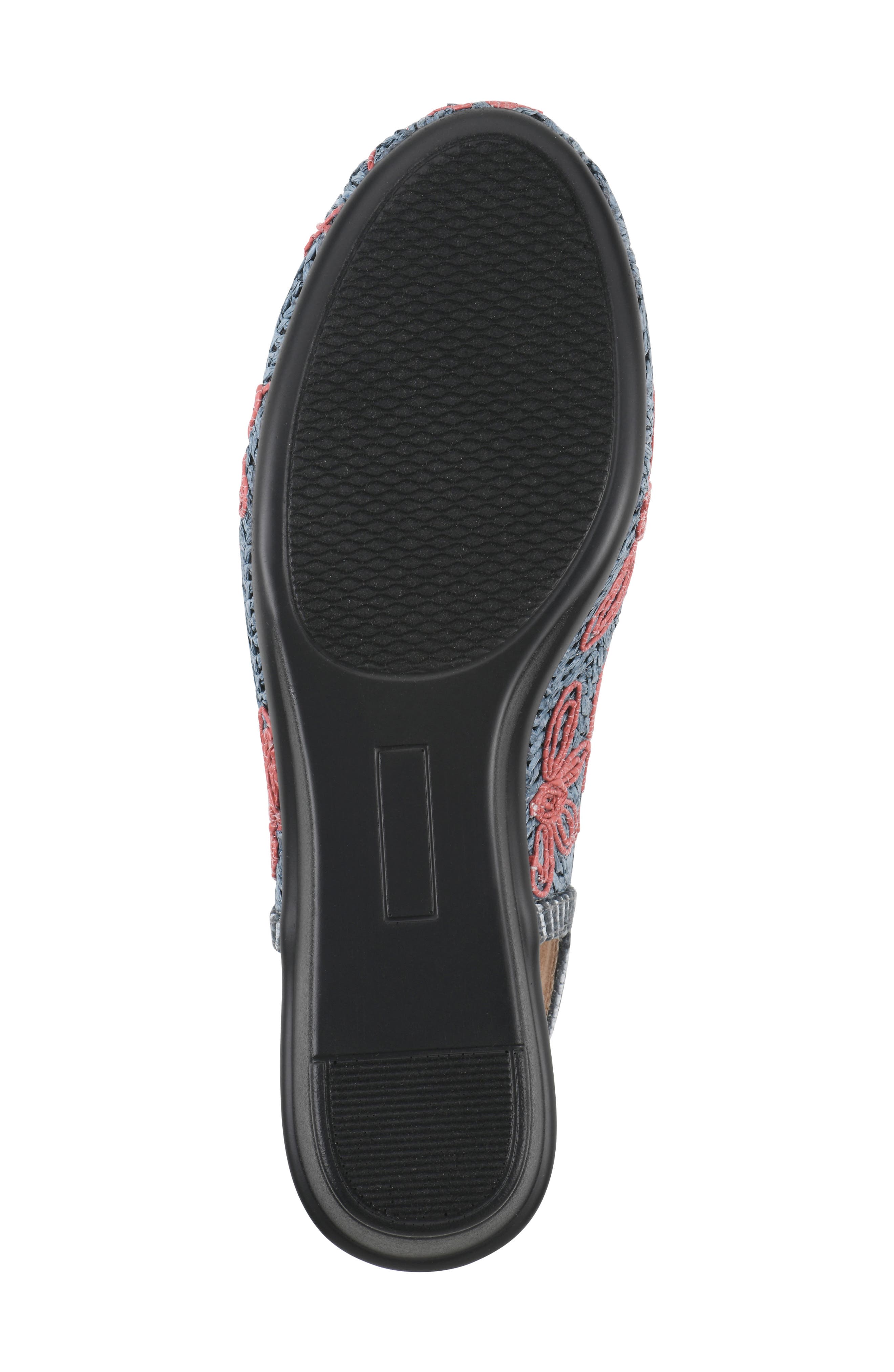 Borris Slingback Wedge, Alternate, color, PERIWINKLE/ FABRIC