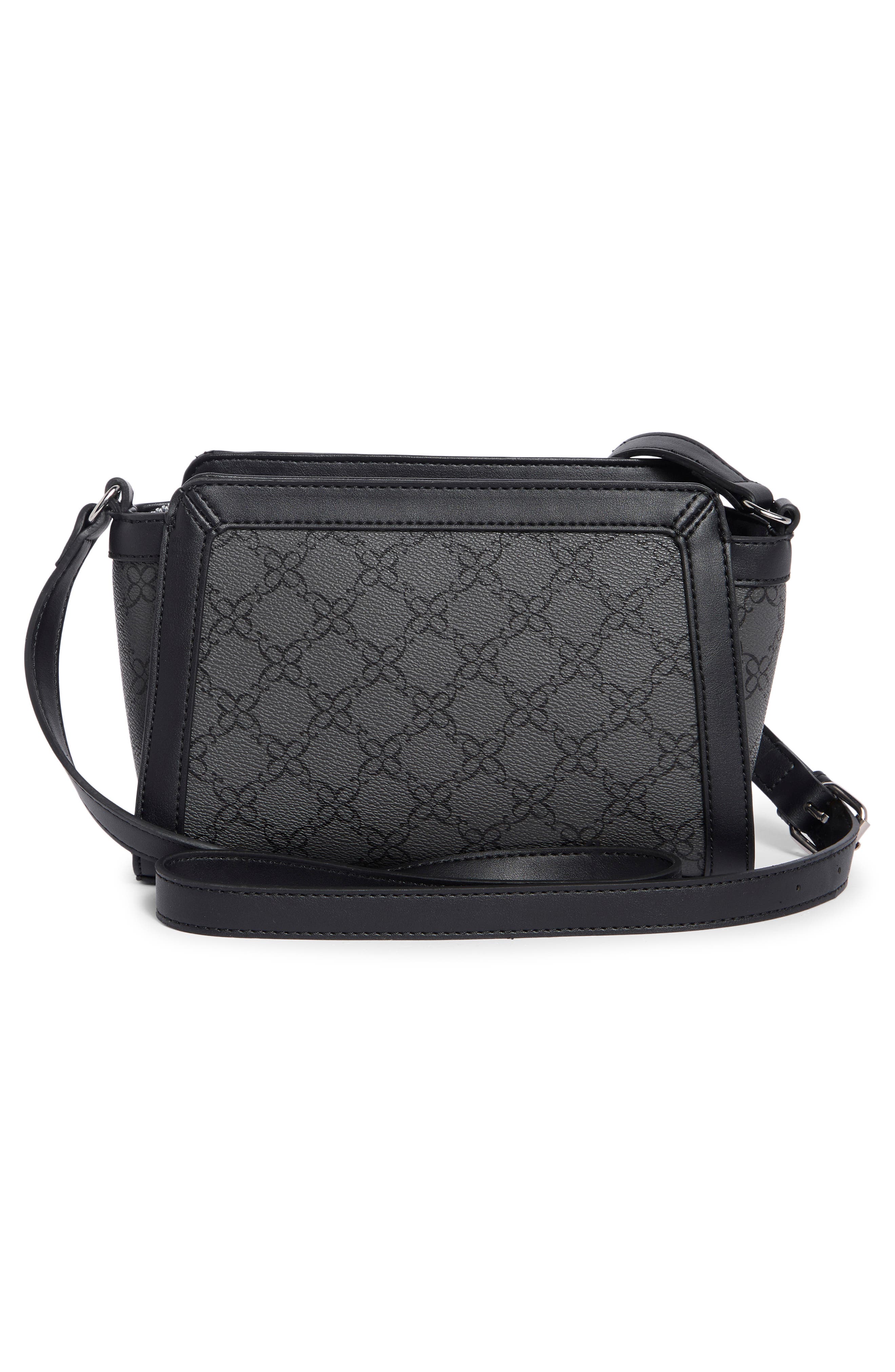 Aziel Crossbody Bag, Alternate, color, JET BLACK LOGO