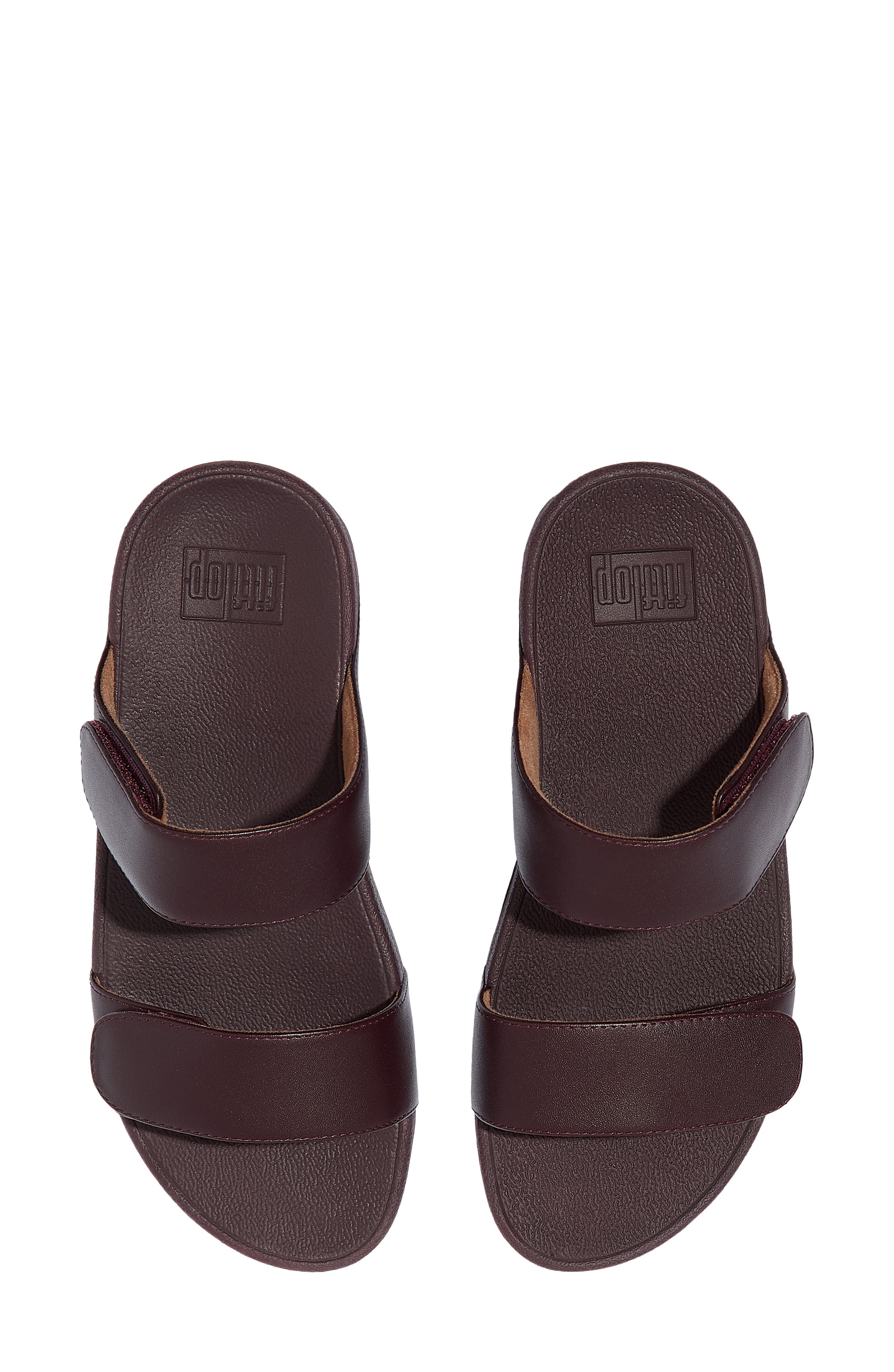 FitFlop Lulu Slide Sandal, Alternate, color, Plumberry