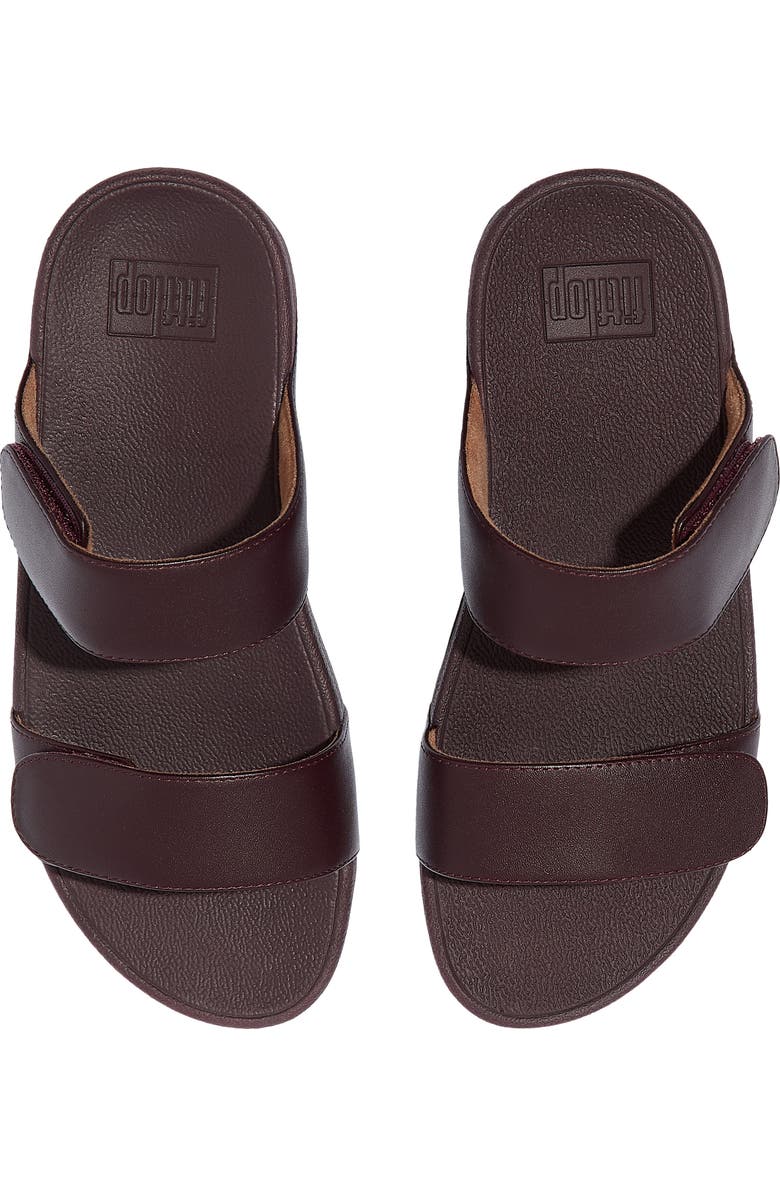 FitFlop Lulu Slide Sandal, Alternate, color, Plumberry