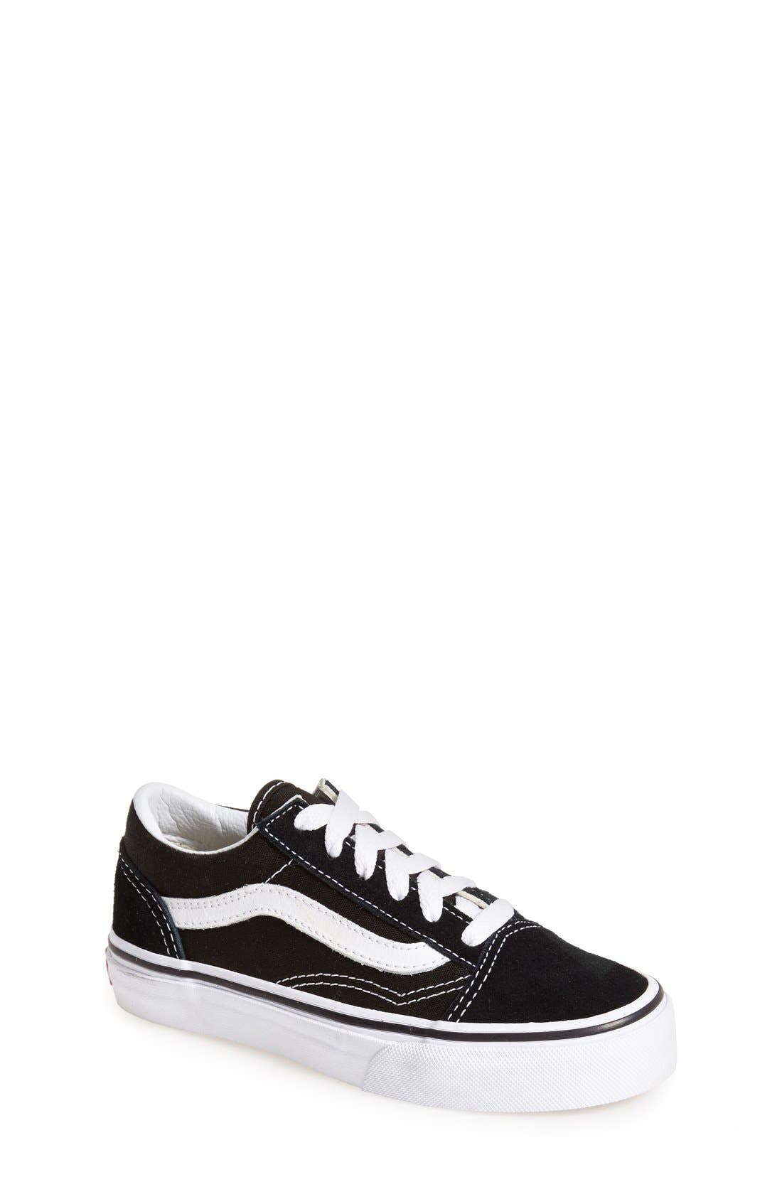 Vans Old Skool Sneaker, Main, color, Black/ White