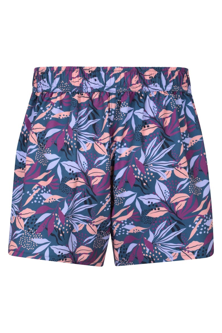 Stretch Patterned Boardshorts, Alternate, color, Purple