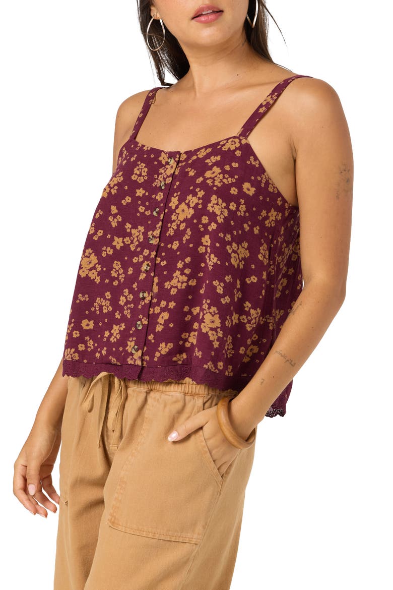 Brynn Maya Floral Tank, Alternate, color, FIG