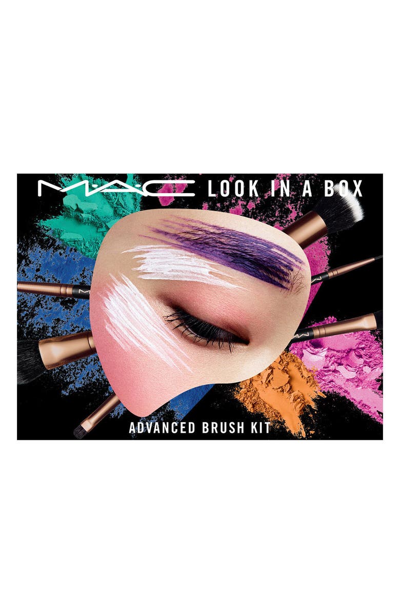 MAC Cosmetics MAC Look in a Box Advanced Travel Brush Kit, Alternate, color,
