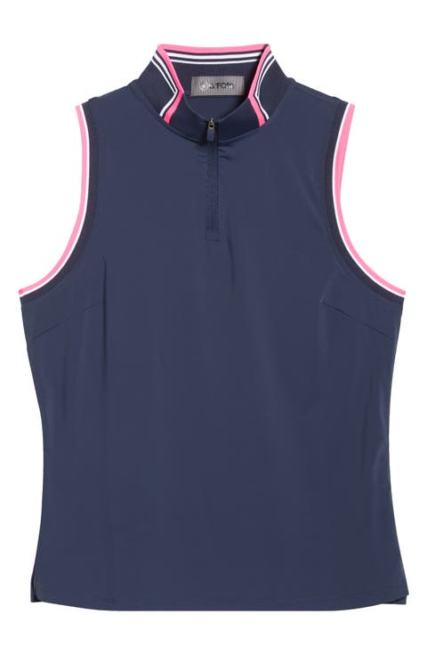 Tech Mock Neck UPF 50+ Vest
