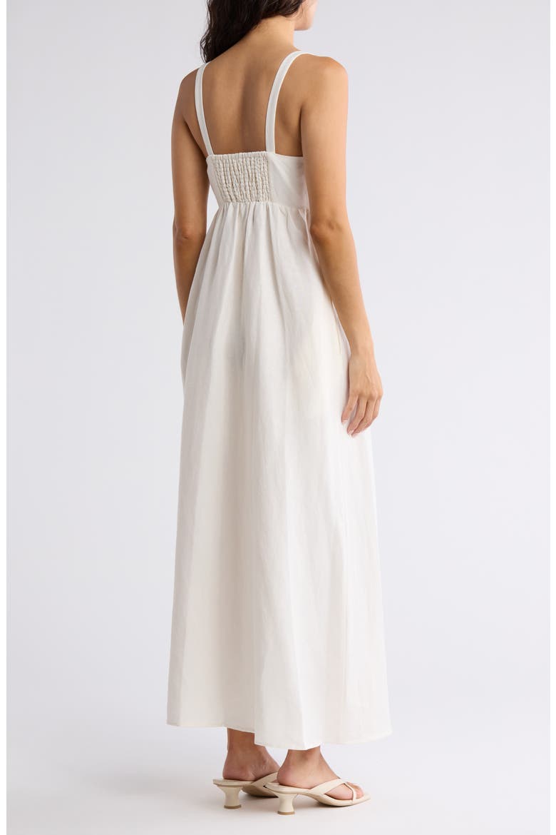 Jeessamy Empire Waist Dress, Alternate, color, IVORY