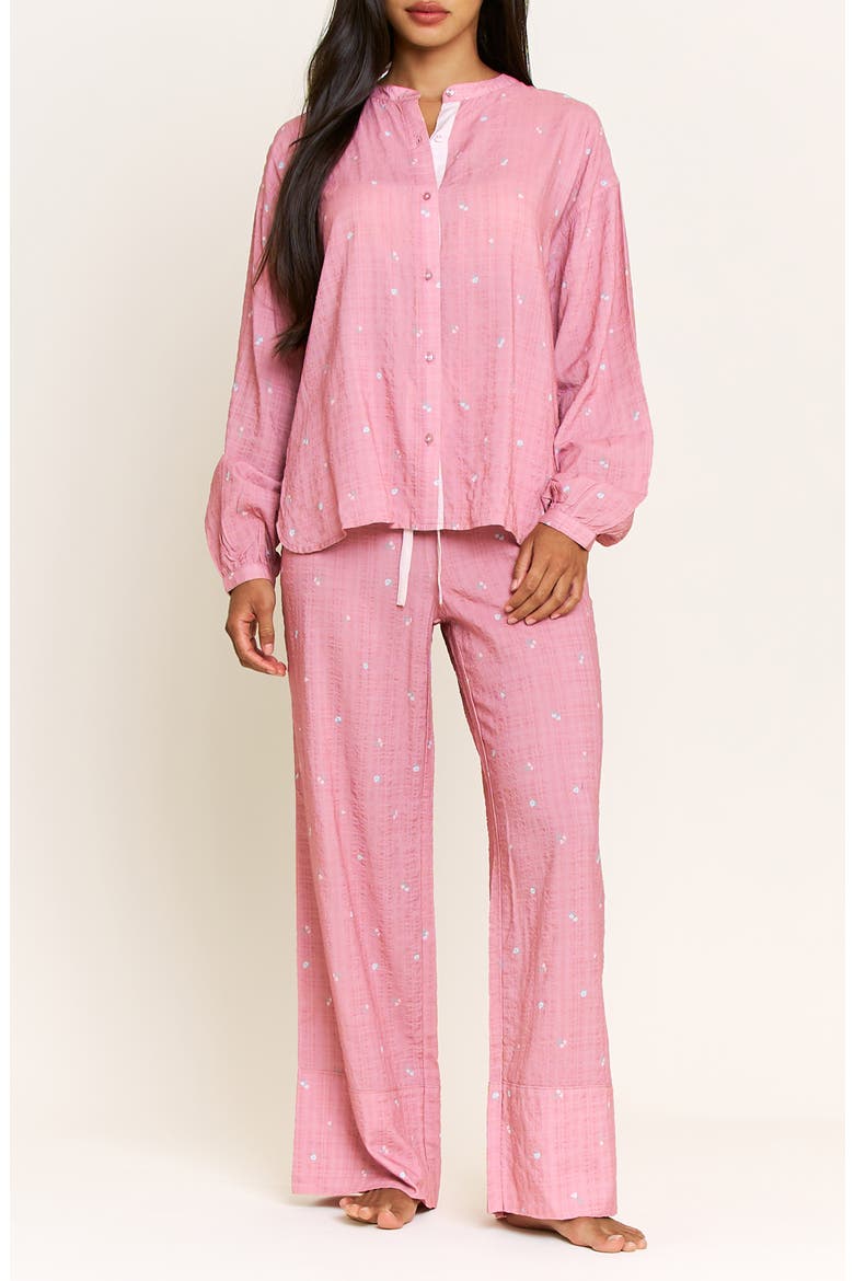 Good Life Pajamas, Main, color, ROSY MEADOW DITSY