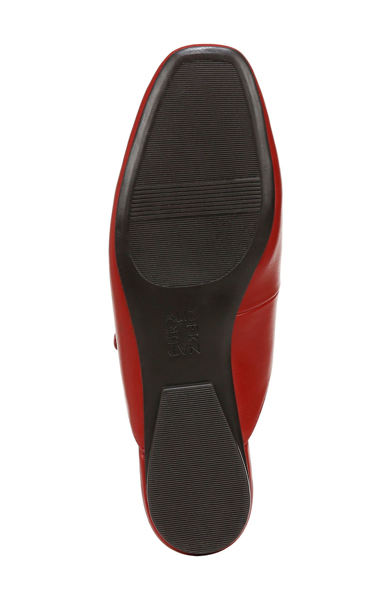 Apple Mary Jane Mule, Alternate, color, RED