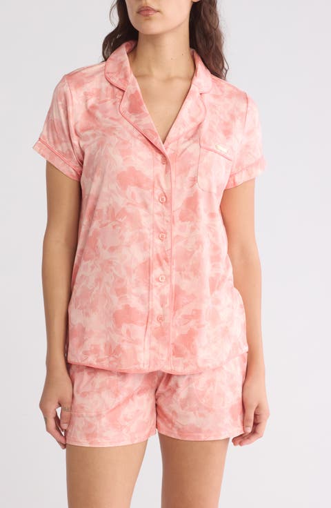 Pressed Flower Shortie Pajamas