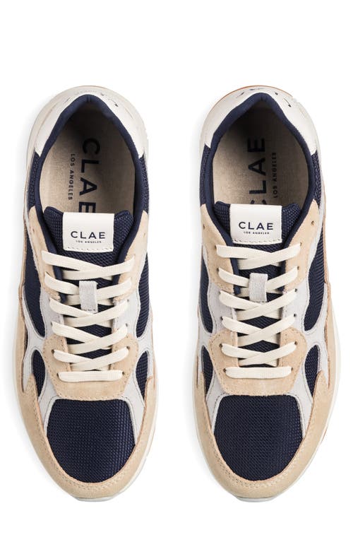 Clae Zuma Sneaker In Safari Navy