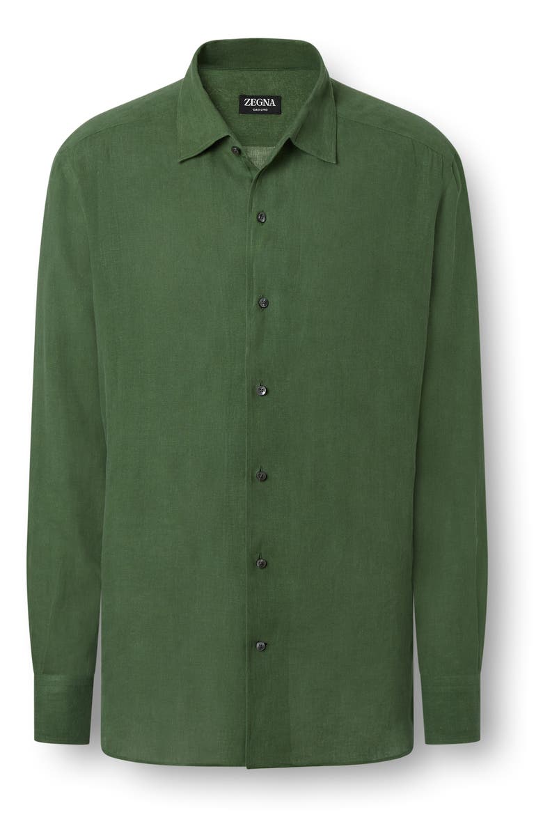 ZEGNA Oasi Lino Shirt, Alternate, color,