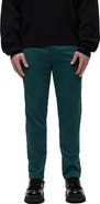 Hudson Jeans Classic Slim Straight Leg Stretch Chinos