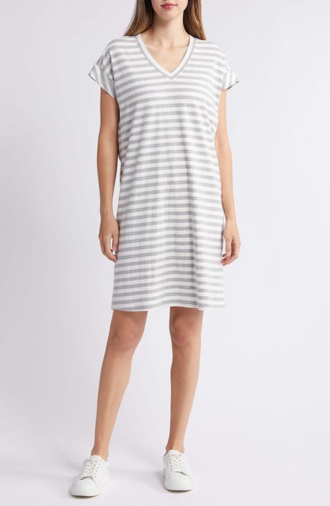 V-Neck T-Shirt Dress