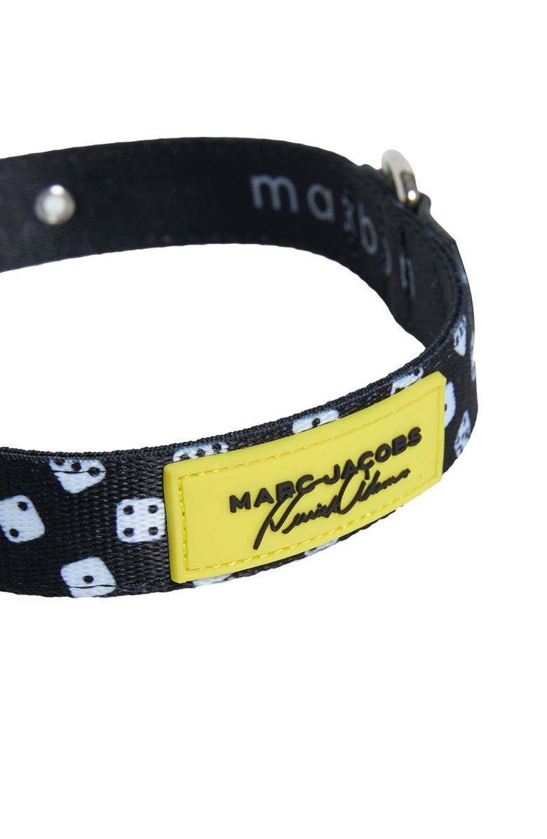 maxbone x Marc Jacobs Nylon Webbing Dog Collar, Alternate, color, Black