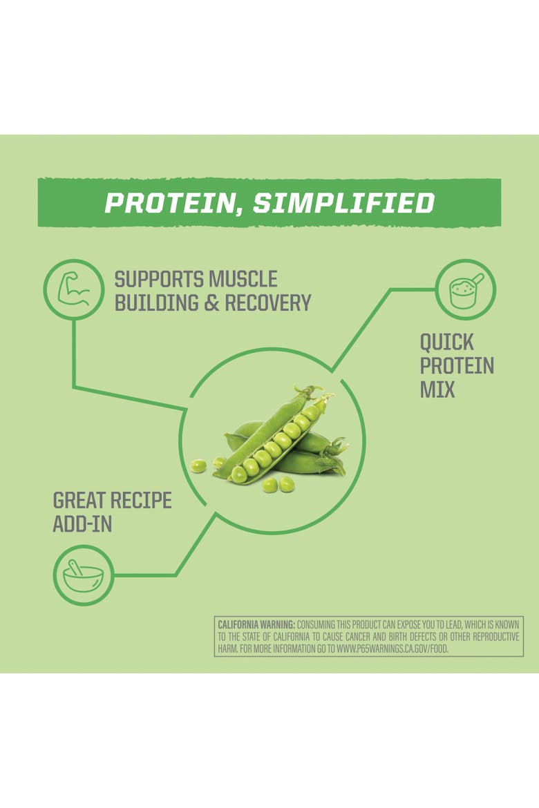 Organic Harvest Pea Protein Powder 1225g Pouch, Alternate, color, No Color
