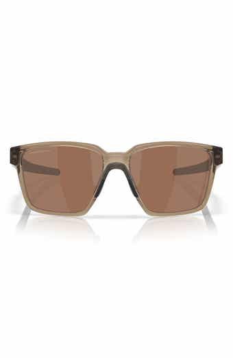 57mm Polarized Rectangular Sunglasses