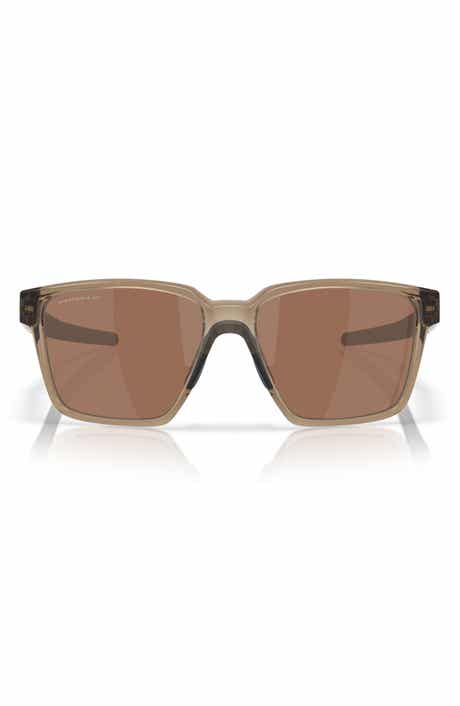57mm Polarized Rectangular Sunglasses