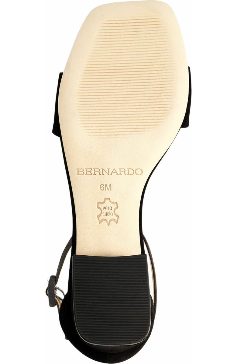 Bernardo Footwear Jalena Ankle Strap Sandal, Alternate, color, Black