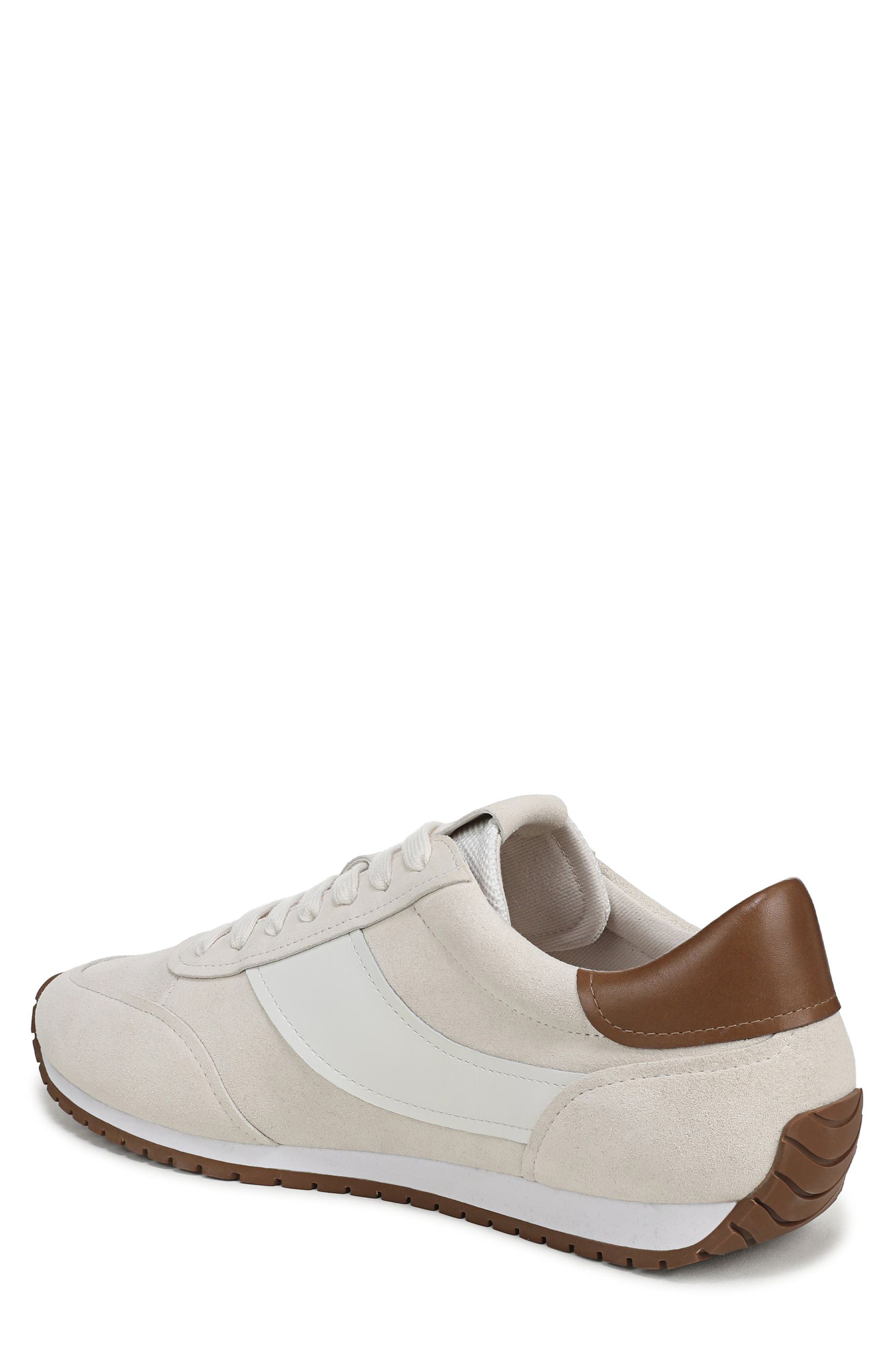 Ocean Sneaker, Alternate, color, PEBBLE WHITE/ELMWOOD