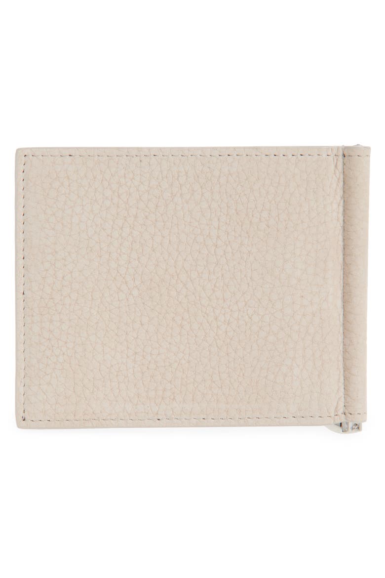 Mooncrest Leather Bifold Wallet with Money Clip, Alternate, color, BG3E-BEIGE/ SILVER