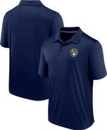 FANATICS Men's Fanatics Branded Navy Milwaukee Brewers Hands Down Polo