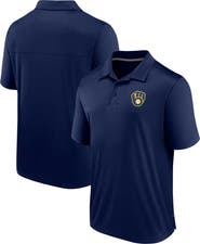 FANATICS Men's Fanatics Branded Navy Milwaukee Brewers Hands Down Polo