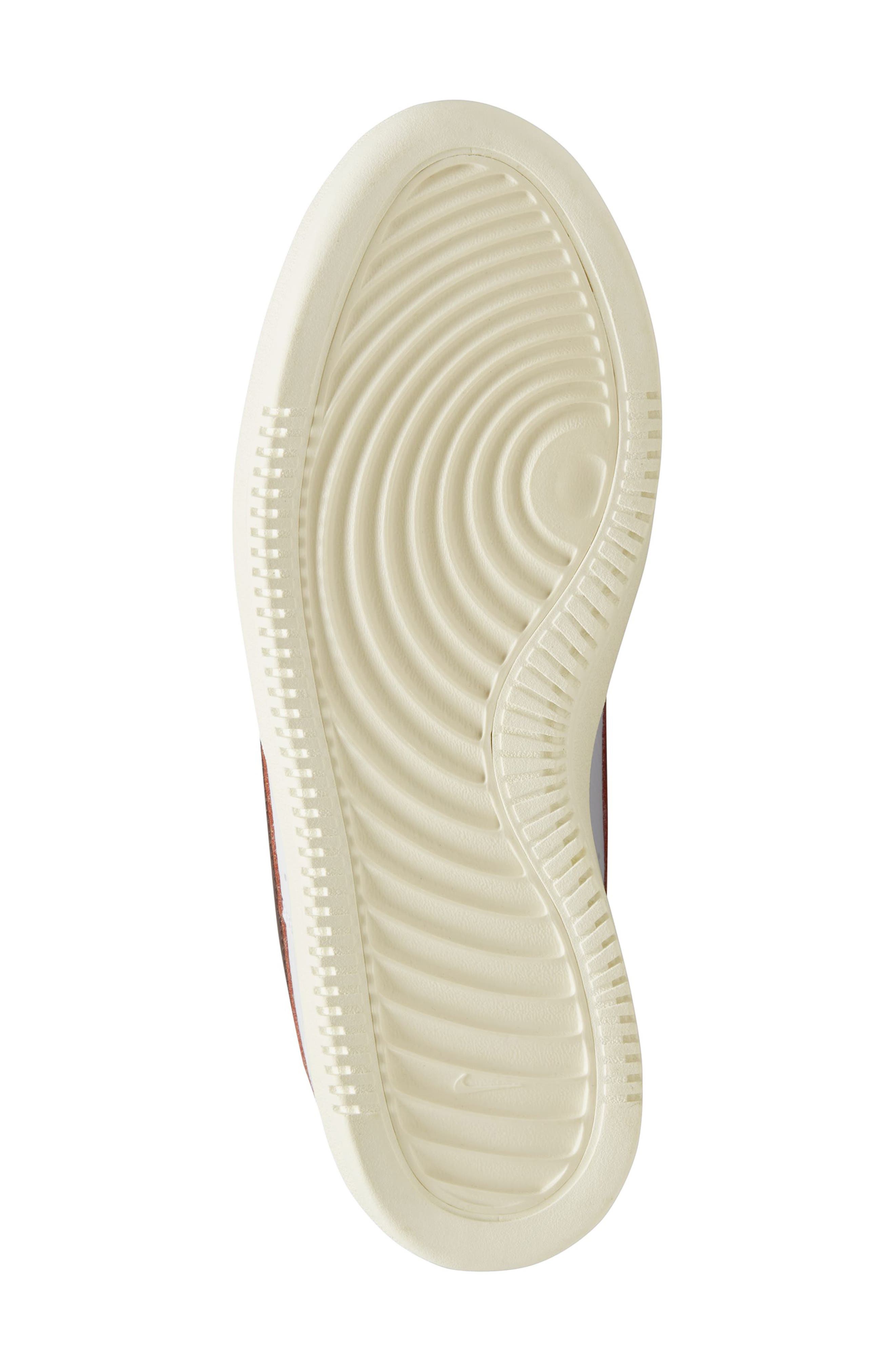 Nike Court Vision Alta Platform Sneaker, Alternate, color, White/ Baroque Brown-Sail