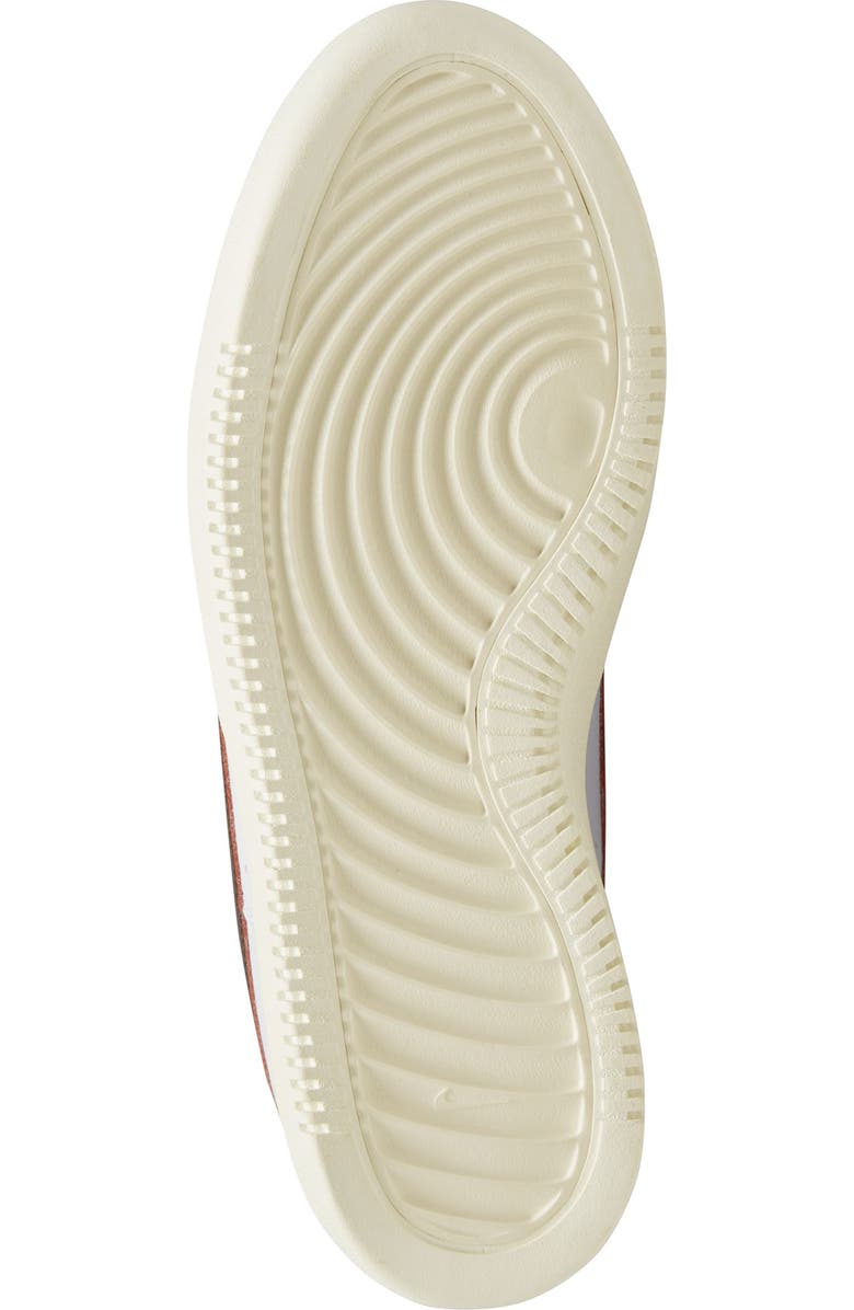 Nike Court Vision Alta Platform Sneaker, Alternate, color, White/ Baroque Brown-Sail