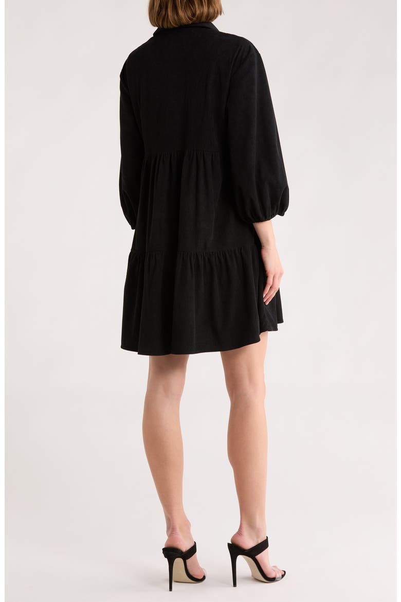 Cosette Corduroy Dress, Alternate, color, BLACK