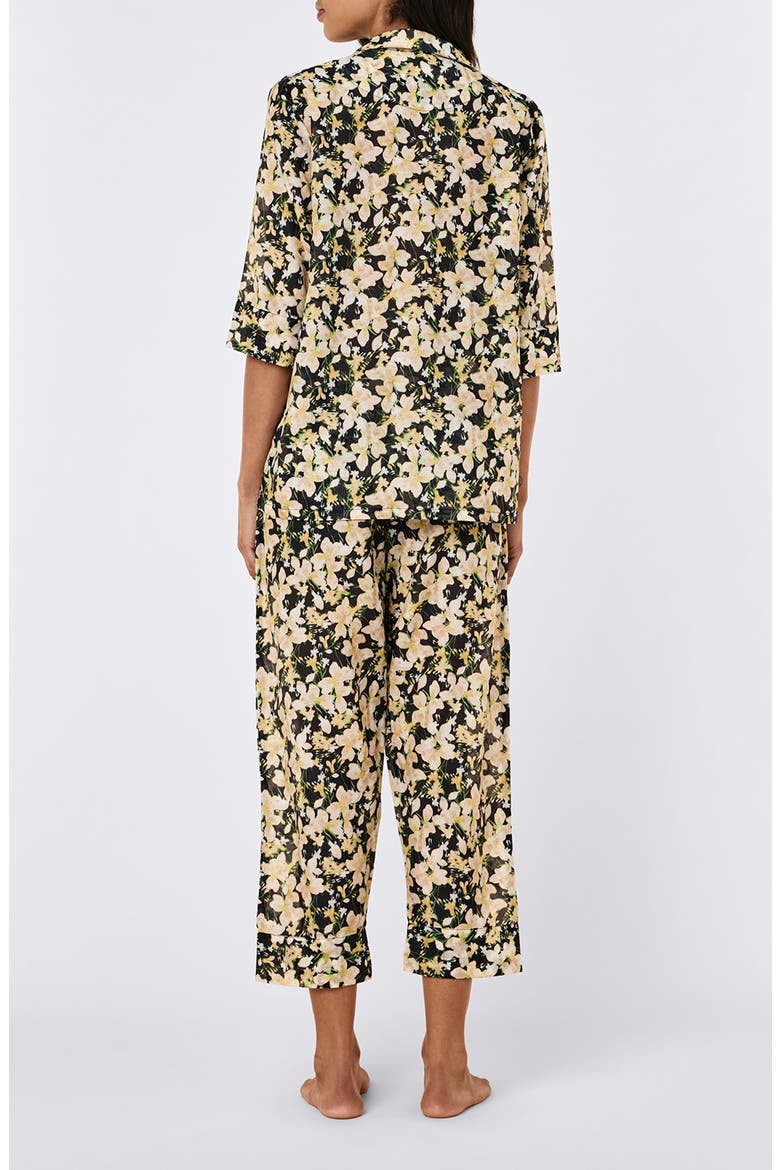 Serena Crop Pajamas, Alternate, color, DEEP NAVY