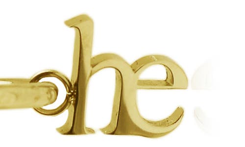 Rebl He Huggie Hoop Earrings