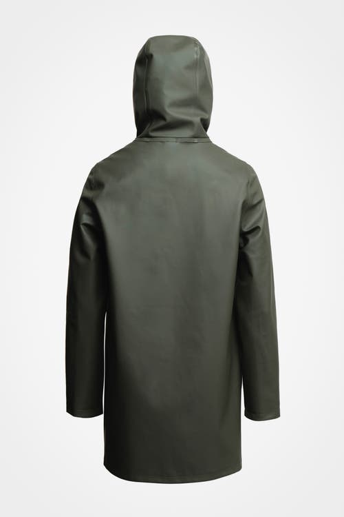 Stutterheim Stockholm Lightweight Raincoat In Green