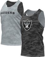 FOCO Men's FOCO Black/Gray Las Vegas Raiders Reversible Mesh Tank Top